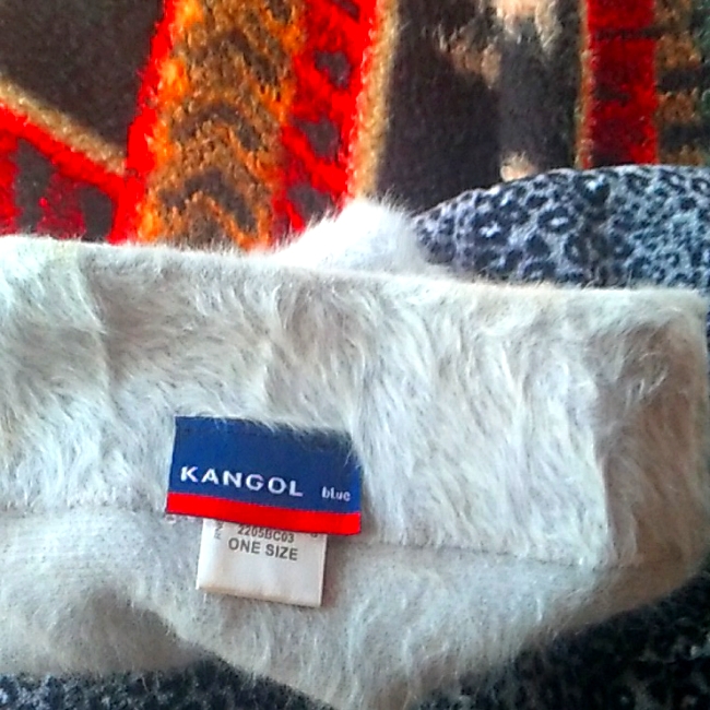 Cashmere Kangol Lavender Skull Cap Euc